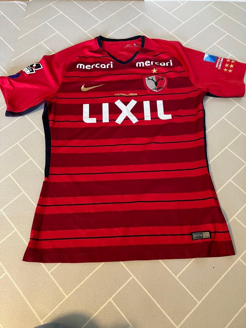 鹿島アントラーズ　支給品　上下ユニフォームセット