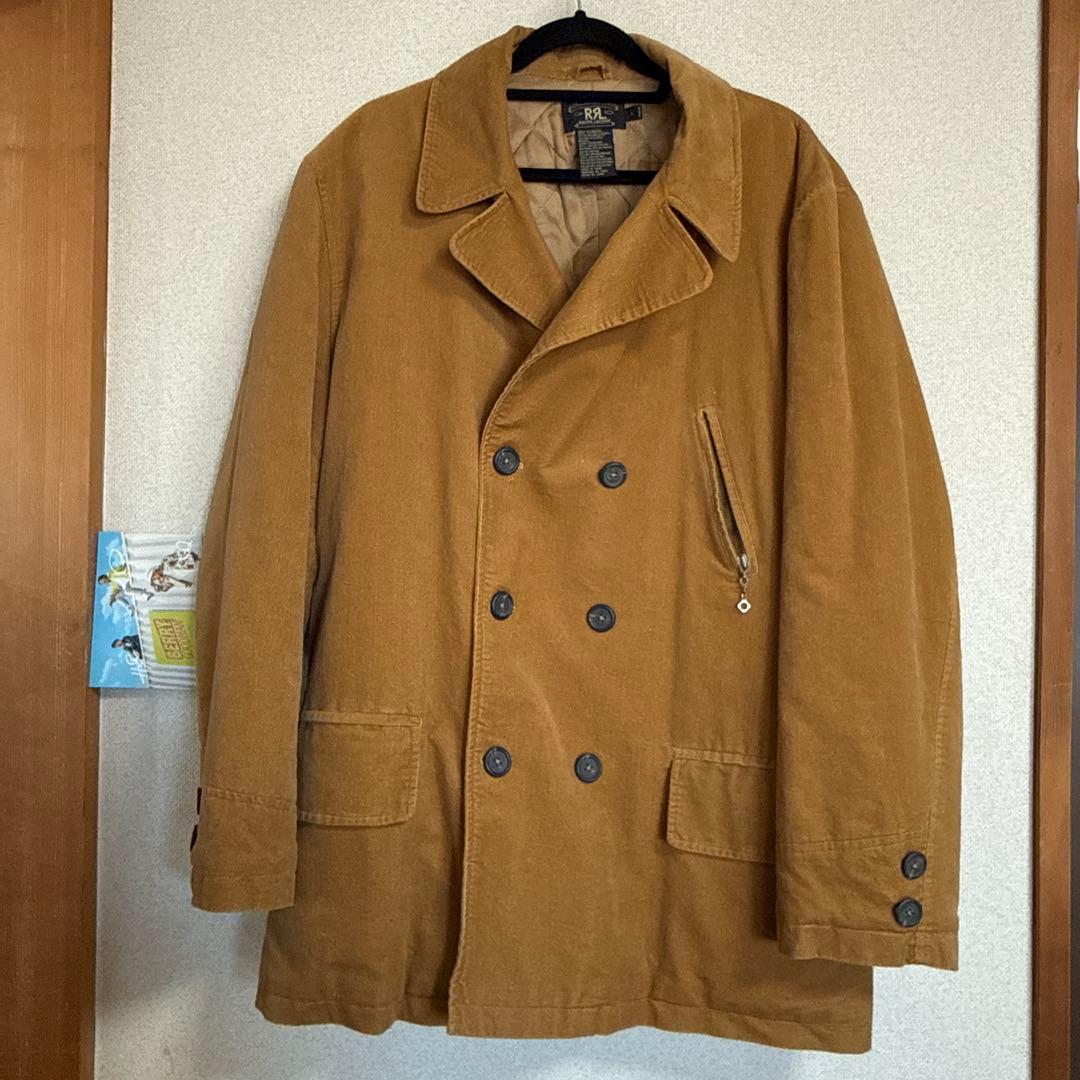 稀少　RRL ダブルアールエル　初期三つ星タグ　ピーコート　ラルフローレン　Ｌ
