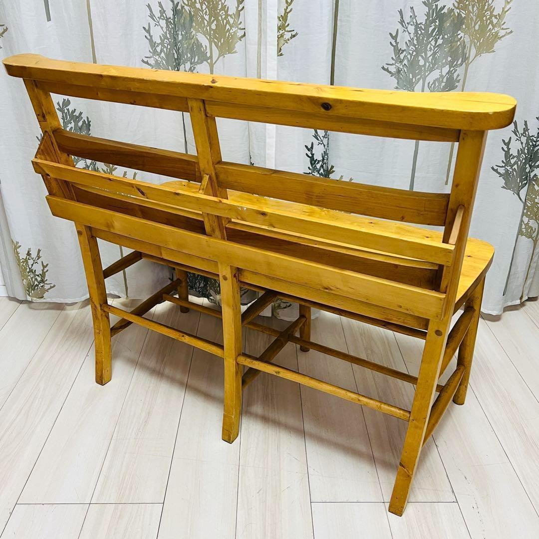 チャーチベンチ　教会　チェア　2人掛け