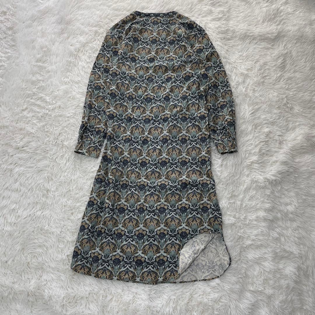 amherst リバティ　コーデュロイワンピース　フローリッシュ　長袖