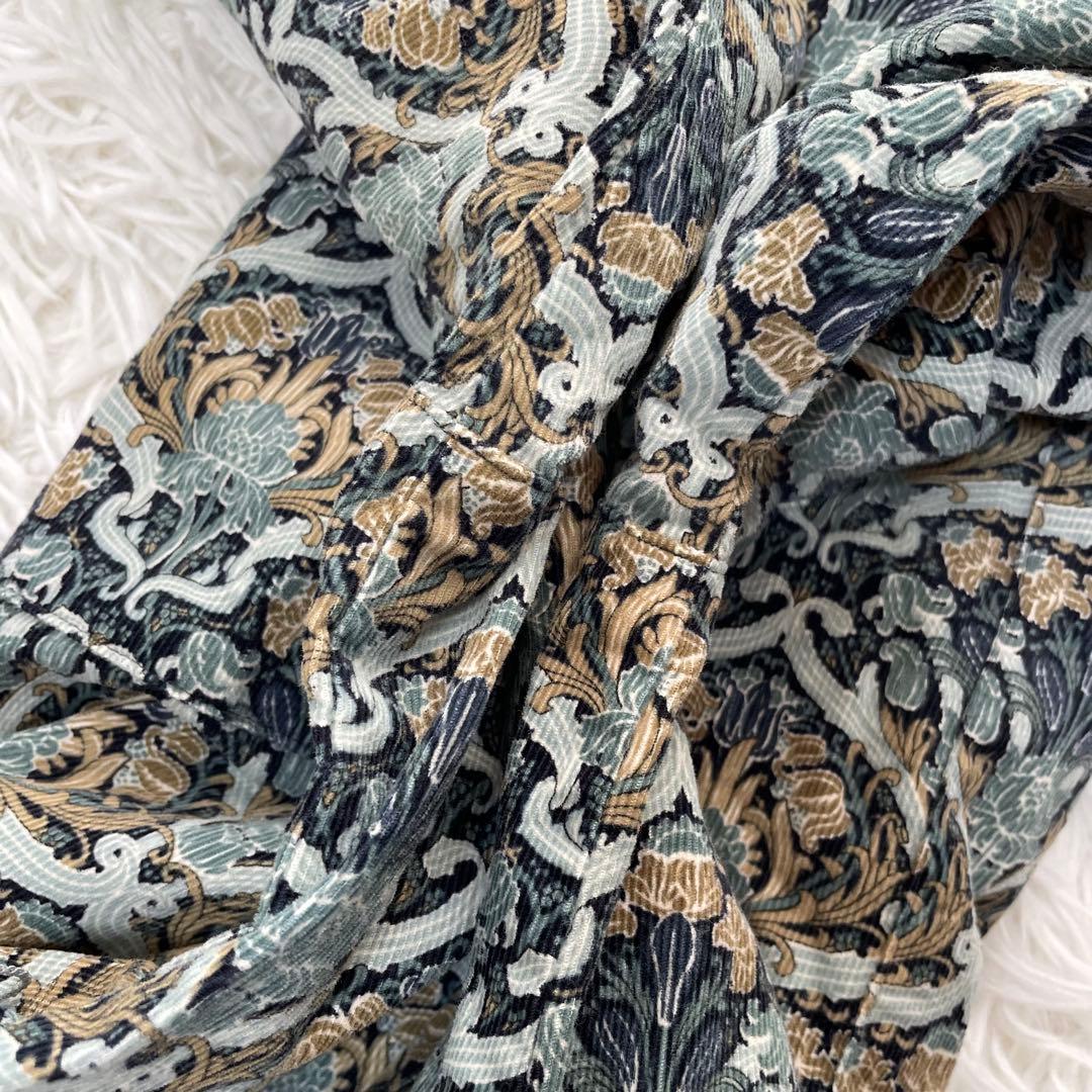 amherst リバティ　コーデュロイワンピース　フローリッシュ　長袖