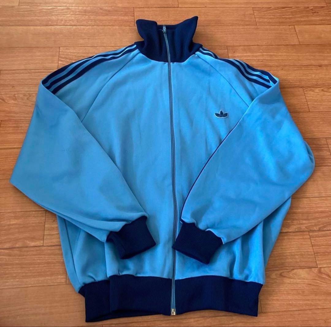 希少80s adidas トラックジャケットヴィンテージ6号　菅田将暉小松菜奈