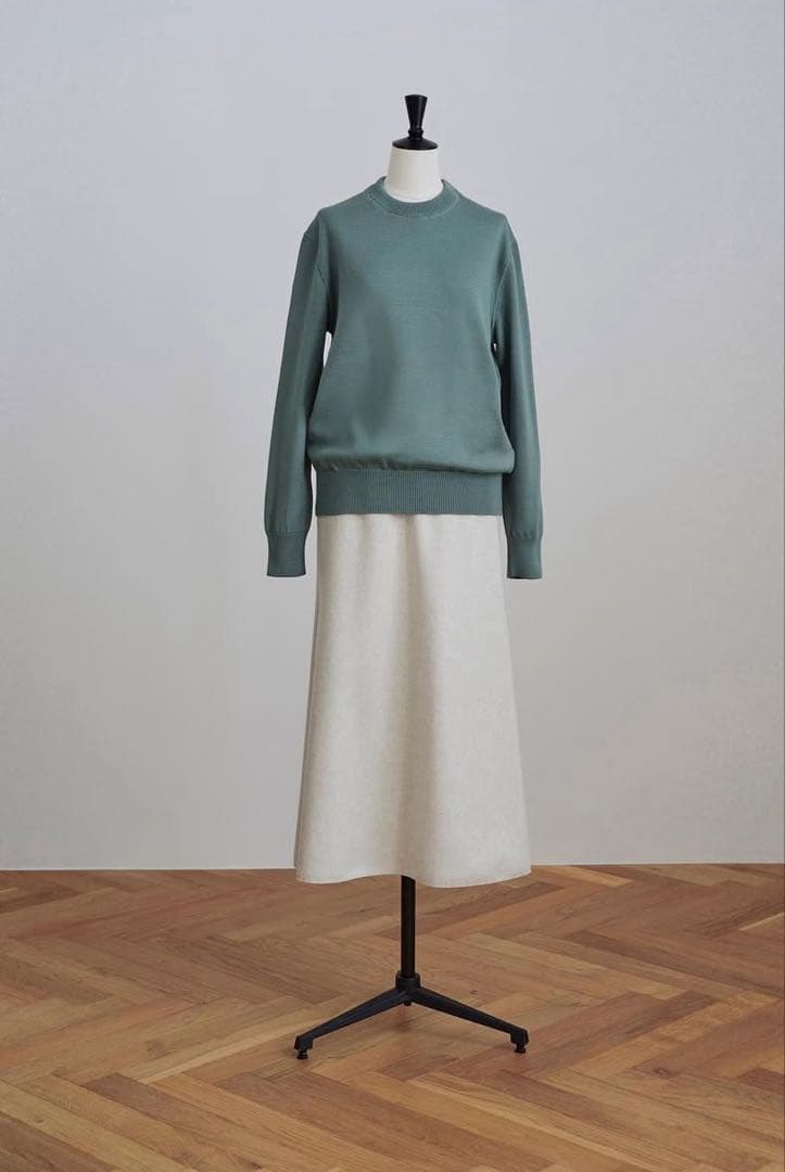 yori ヨリウールマーメードスカートアイボリー38