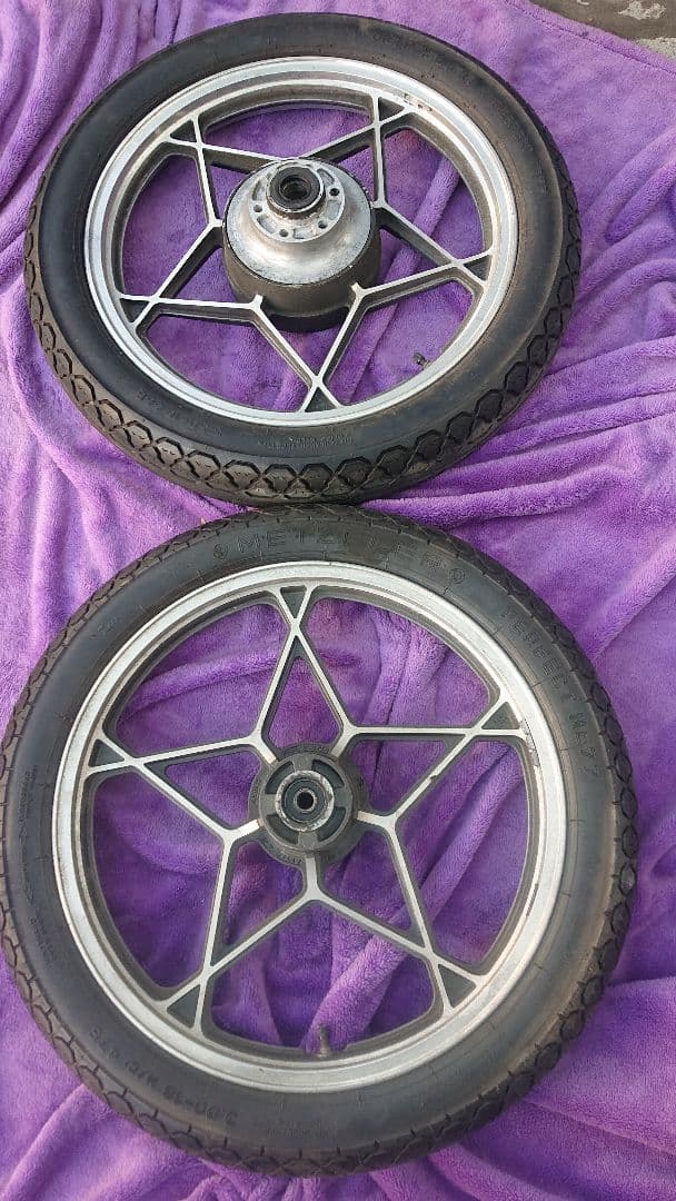 スズキ 星型キャスト 星キャス セット GS400 純正 ザリ ゴキ