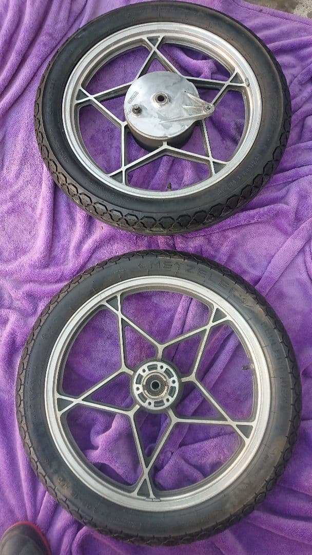 スズキ 星型キャスト 星キャス セット GS400 純正 ザリ ゴキ