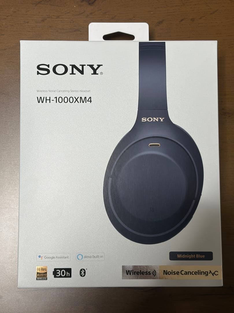 SONY WH-1000XM4 限定色ミッドナイトブルー