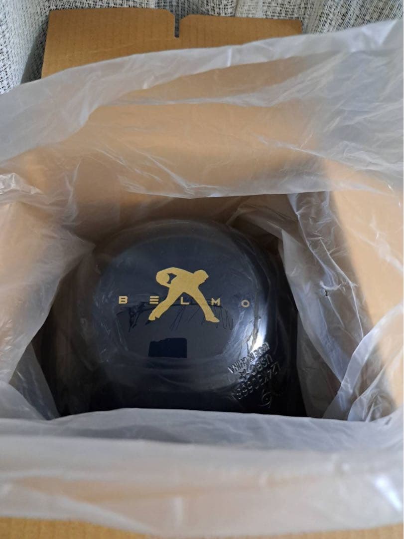 新品未使用 ボウリング　スペアボール ベルモクリアゴールド