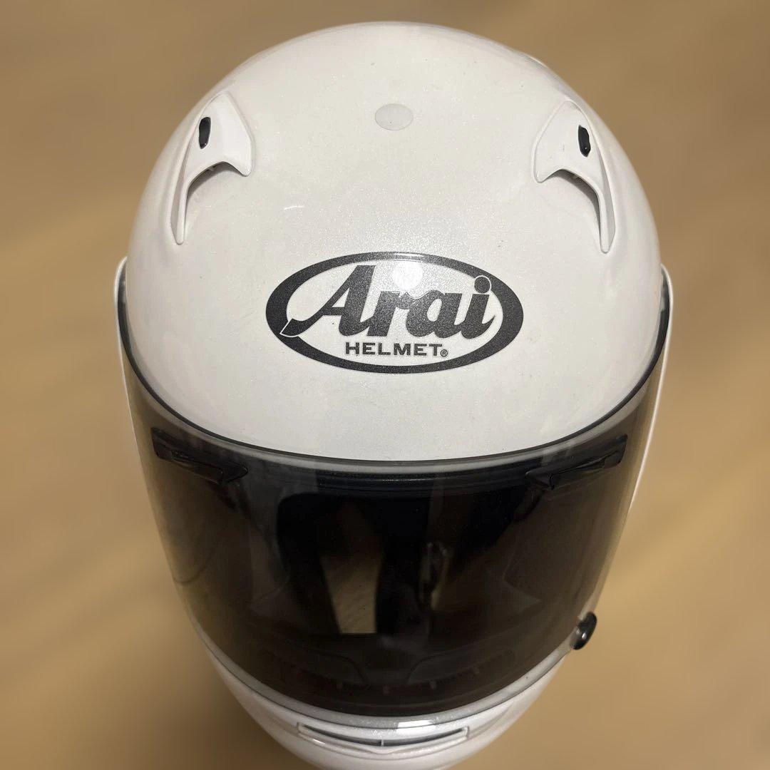 ま*様 Arai フルフェイスヘルメット ホワイト