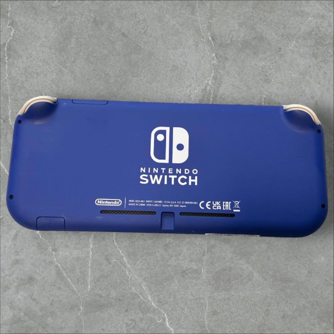 Nintendo Switch Lite ブルー カバー ケース メモリカード