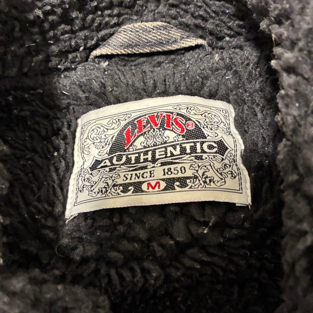 レア　90's LEVI'S 70629-4159 シェルパジャケット　ブラック
