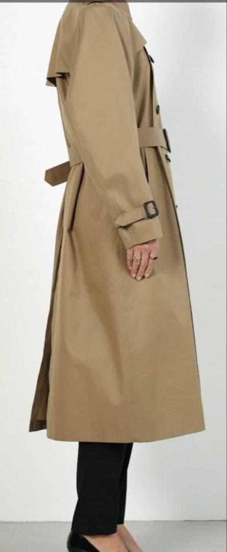 【美品】HYKE/ハイク　トレンチコート レギュラー フィット 3