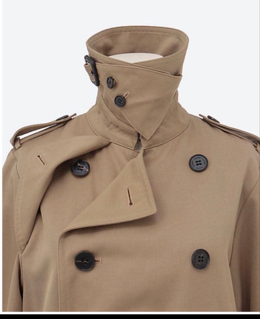 【美品】HYKE/ハイク　トレンチコート レギュラー フィット 3