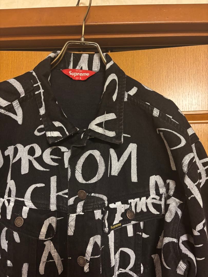 Supreme デニムジャケット L 20aw black ark