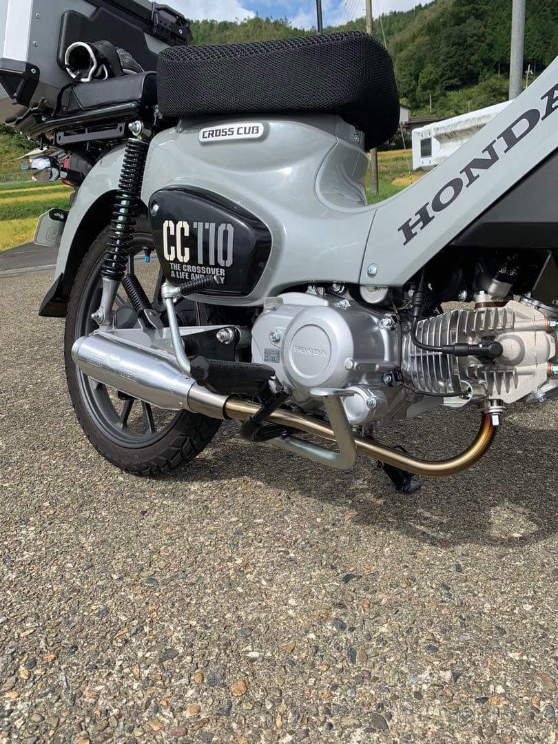 クロスカブ ja60 モリワキ ショートモンスター！値引きしました❣️