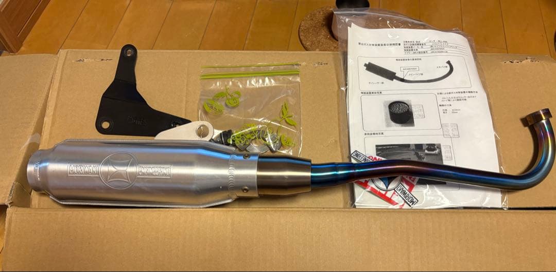 クロスカブ ja60 モリワキ ショートモンスター！値引きしました❣️