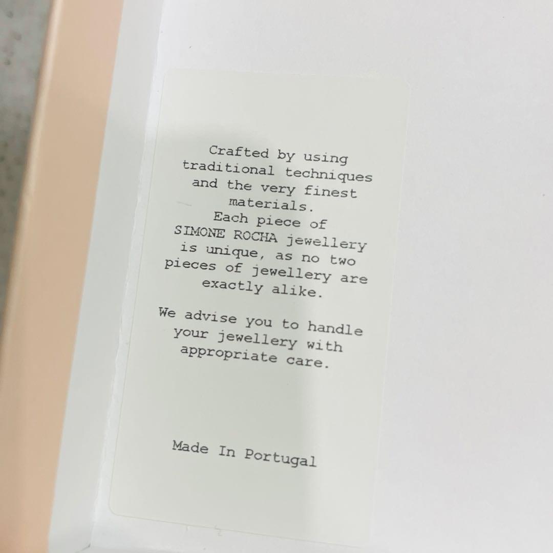 シモーネロシャ Simone Rocha ヘアクリップ ヘアピン