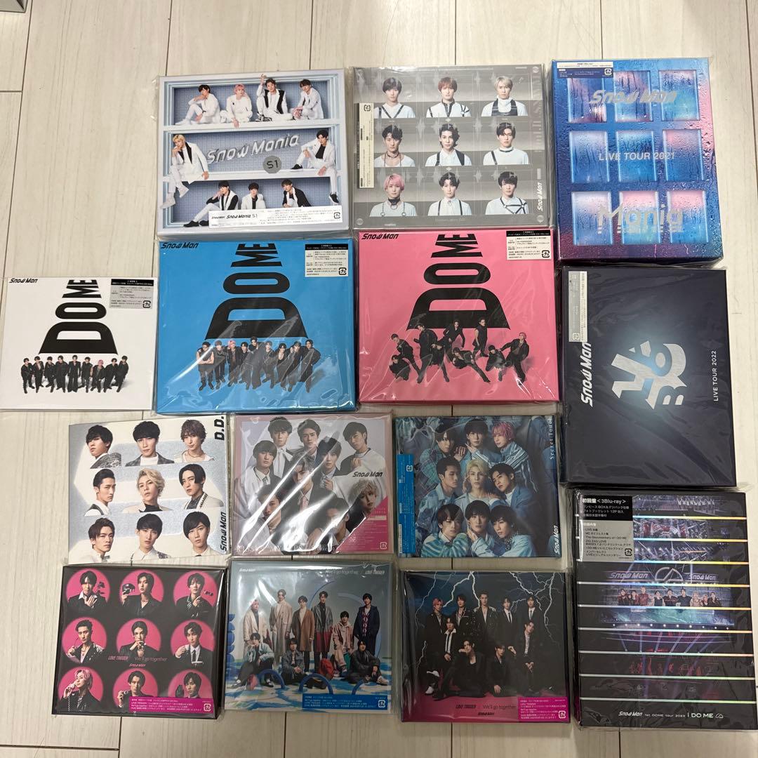Man スノーマン アルバム ライブDVD など14点セット