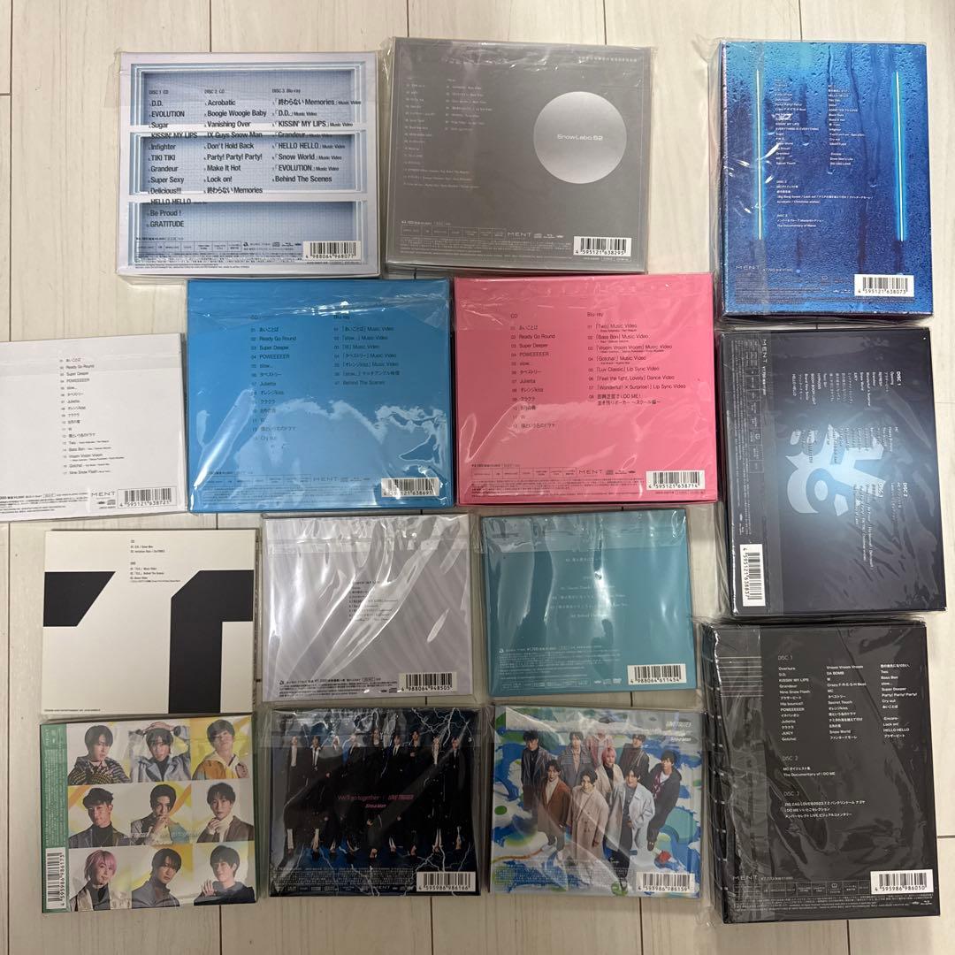 Man スノーマン アルバム ライブDVD など14点セット