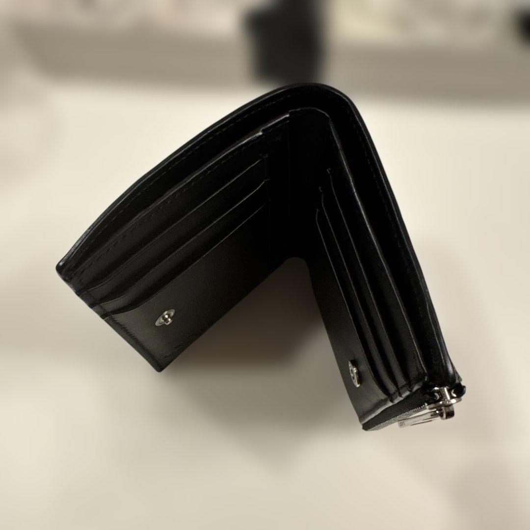 LOEWE スリム コンパクト ウォレット（ソフトグレインカーフ）