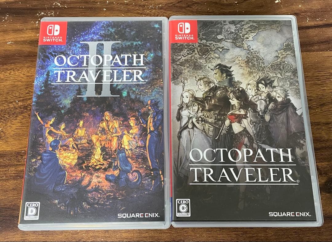 Switch オクトパストラベラー　1-2 セット　まとめ売り