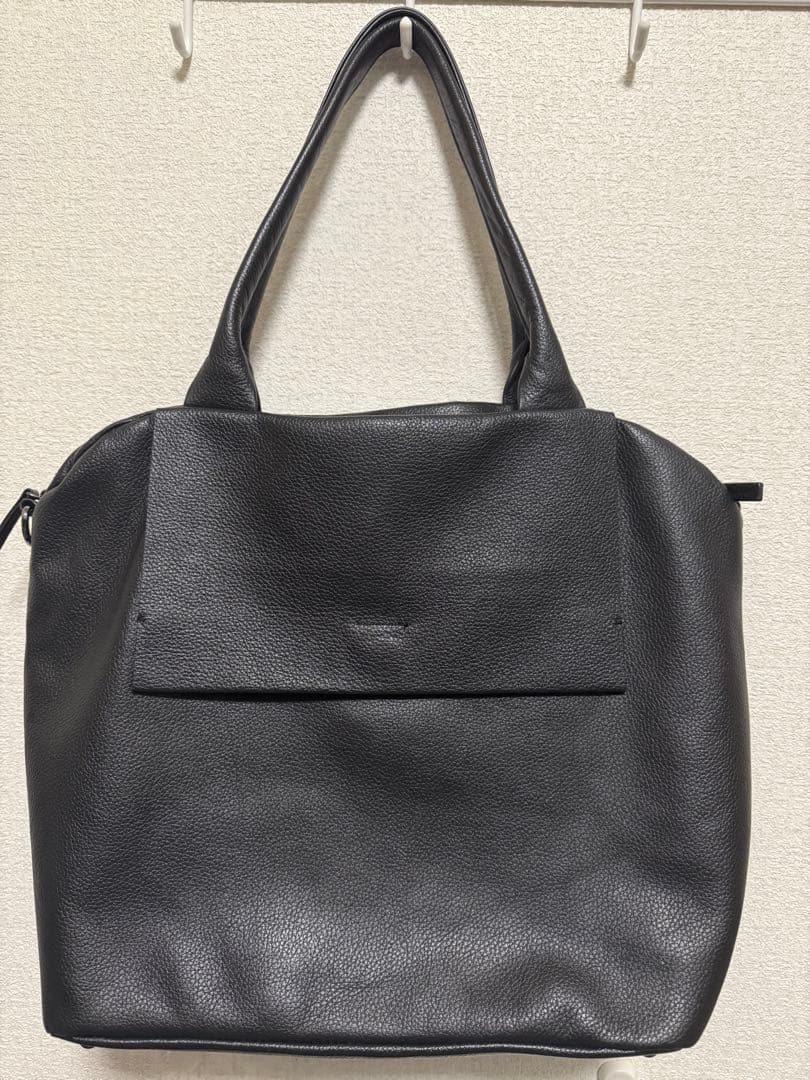 ear PAPILLONNER 牛革A4対応レザーフラップ2WAYバッグLサイス