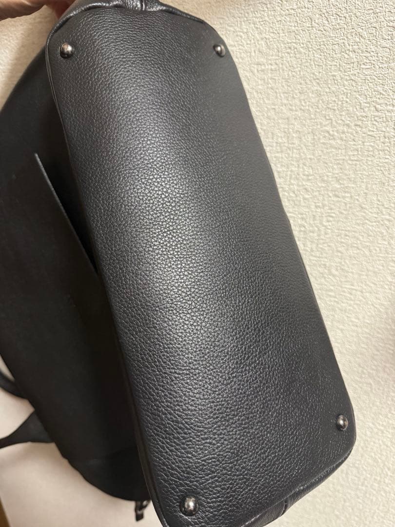 ear PAPILLONNER 牛革A4対応レザーフラップ2WAYバッグLサイス