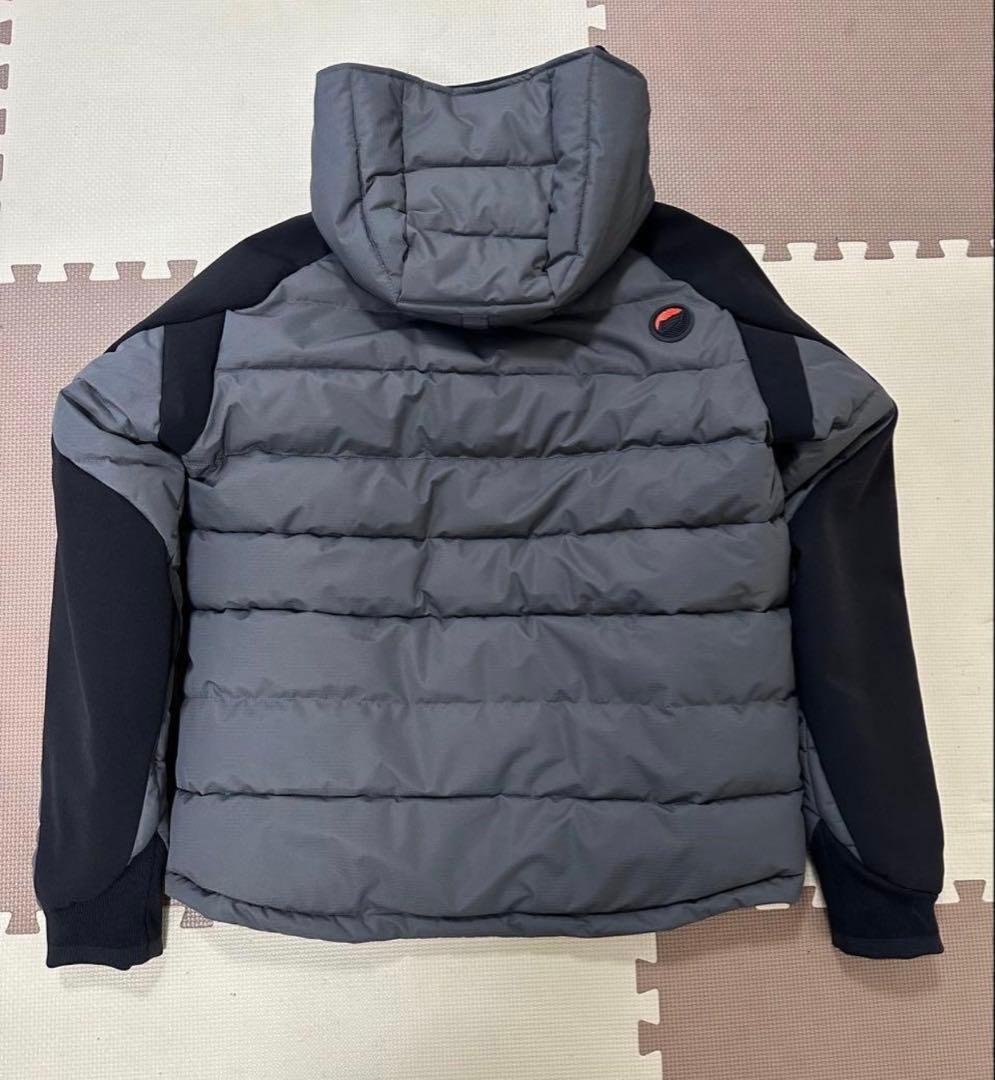 HYOD フード付きダウンジャケット グレー