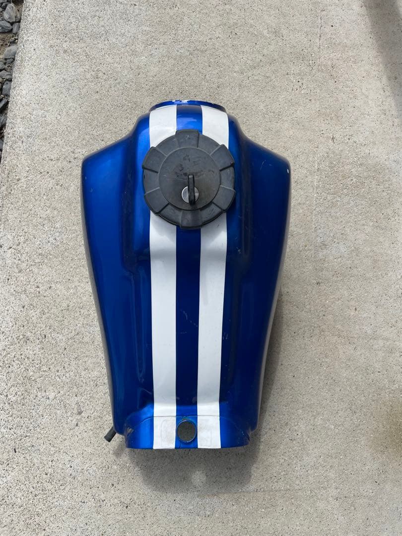 最終値下げ! ヤマハ TW タンク 青 白ストライプ YAMAHA