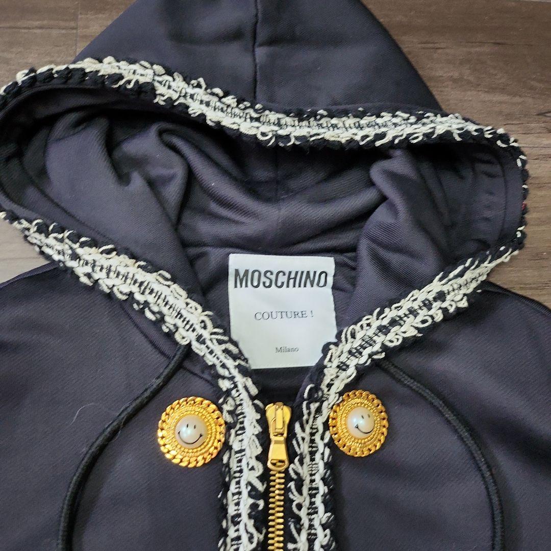 MOSCHINOCOUTURU！　モスキーノクチュール　フーディーコート【42】