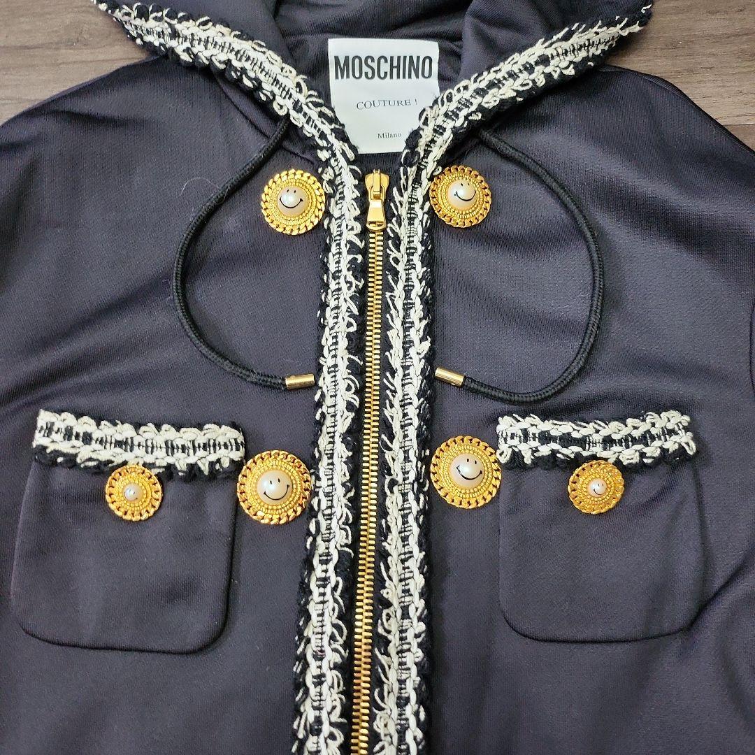 MOSCHINOCOUTURU！　モスキーノクチュール　フーディーコート【42】