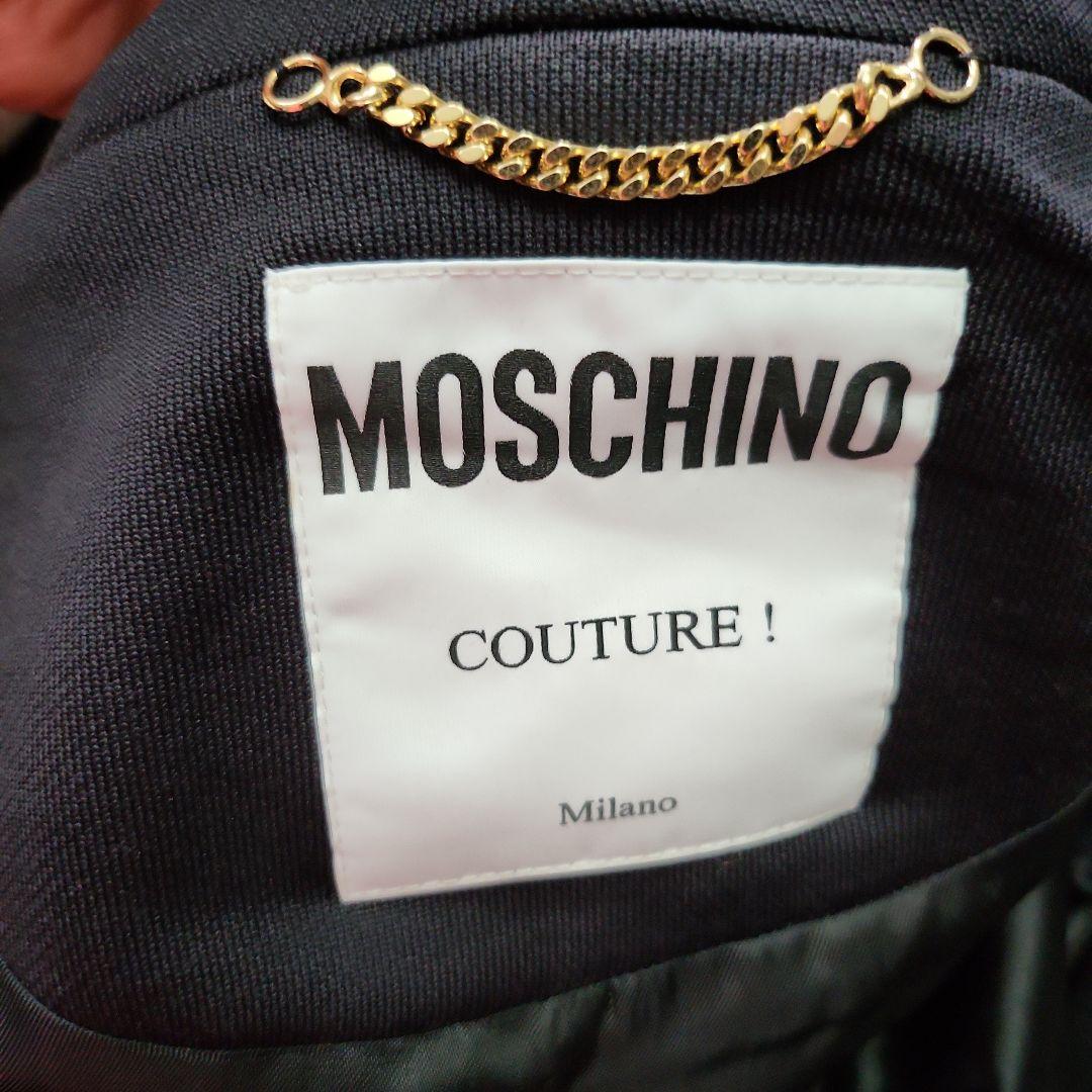 MOSCHINOCOUTURU！　モスキーノクチュール　フーディーコート【42】