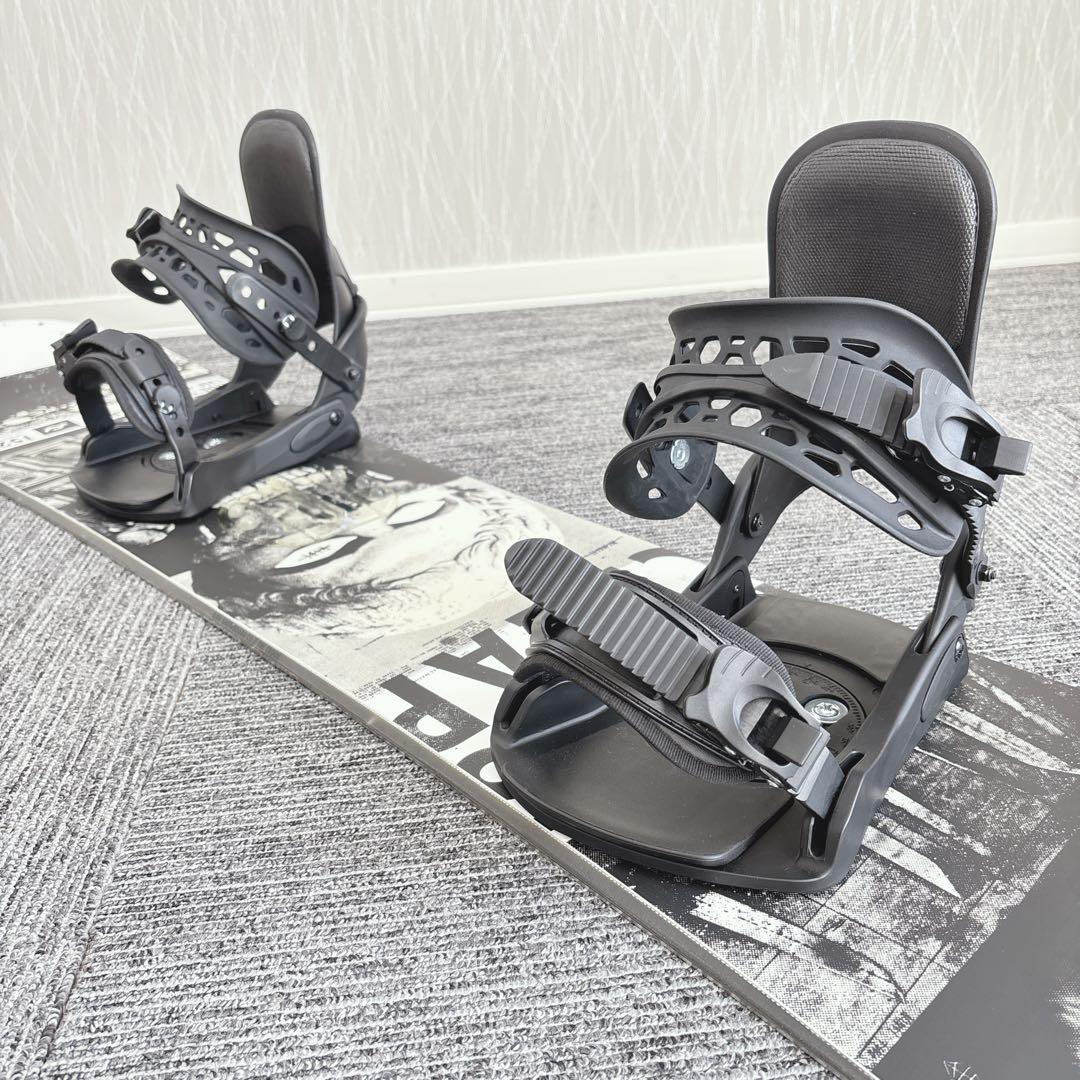 28美品❗️超豪華❗️RIDE/ライド メンズスノーボードセット★152cm+ビン付