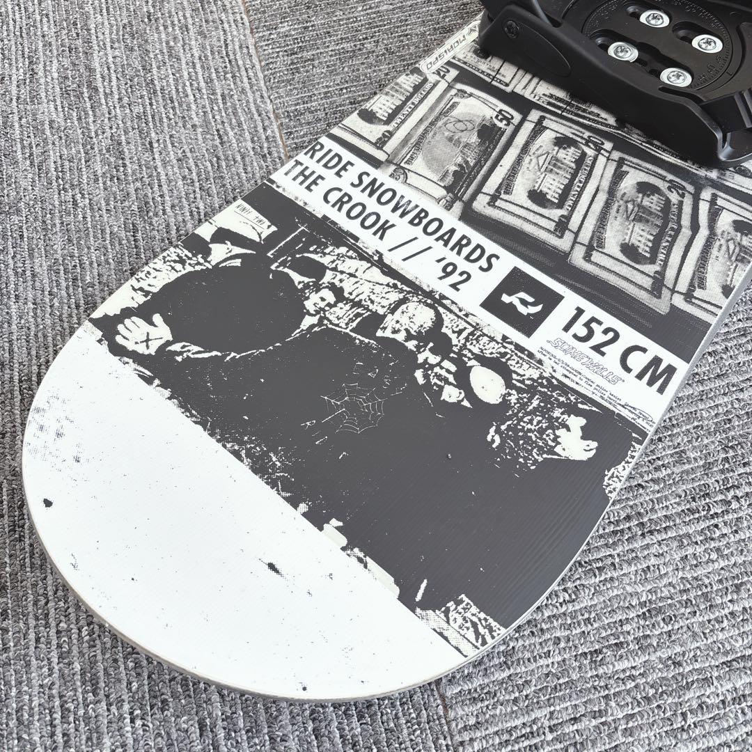 28美品❗️超豪華❗️RIDE/ライド メンズスノーボードセット★152cm+ビン付