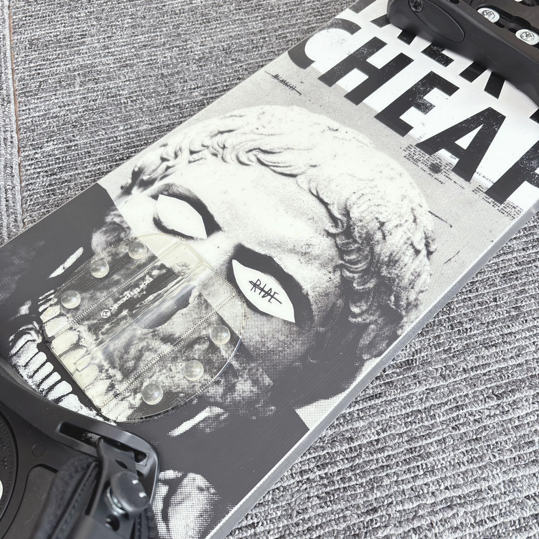 28美品❗️超豪華❗️RIDE/ライド メンズスノーボードセット★152cm+ビン付