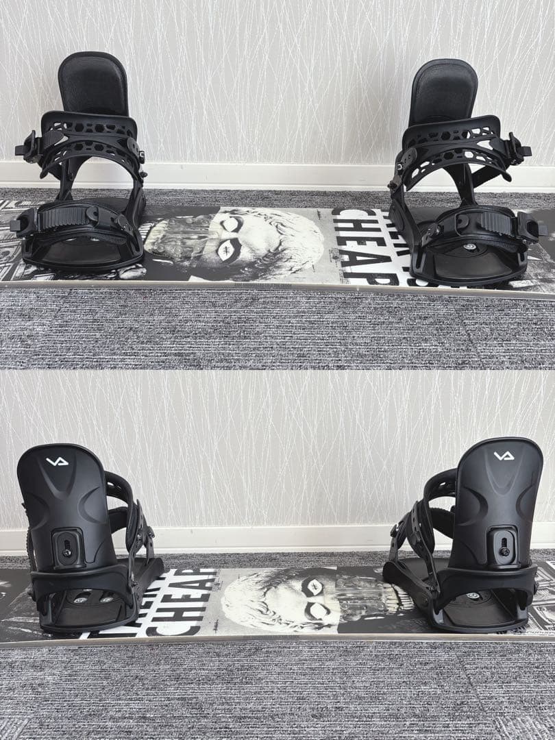 28美品❗️超豪華❗️RIDE/ライド メンズスノーボードセット★152cm+ビン付