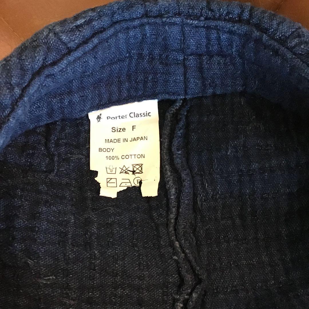 帽子 Porter Classic SASHIKO LIGHT CASQUETTE