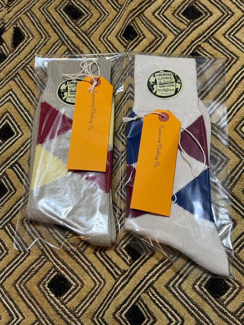 AtLast ダイアモンドアーガイル　ソックス