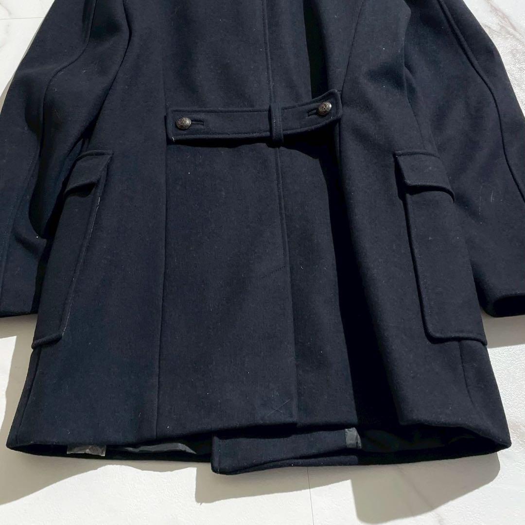 【極美品✨】アルマーニエクスチェンジ ナポレオン ダブルチェスターコート 紺 M
