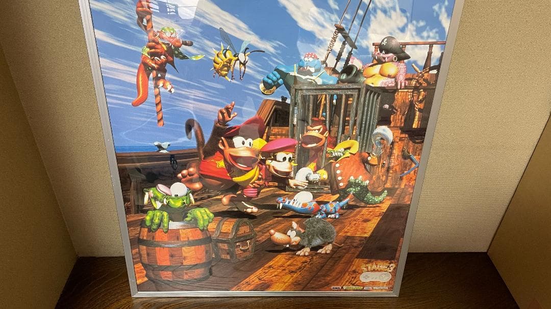 スーパードンキーコング2 B2 ポスター