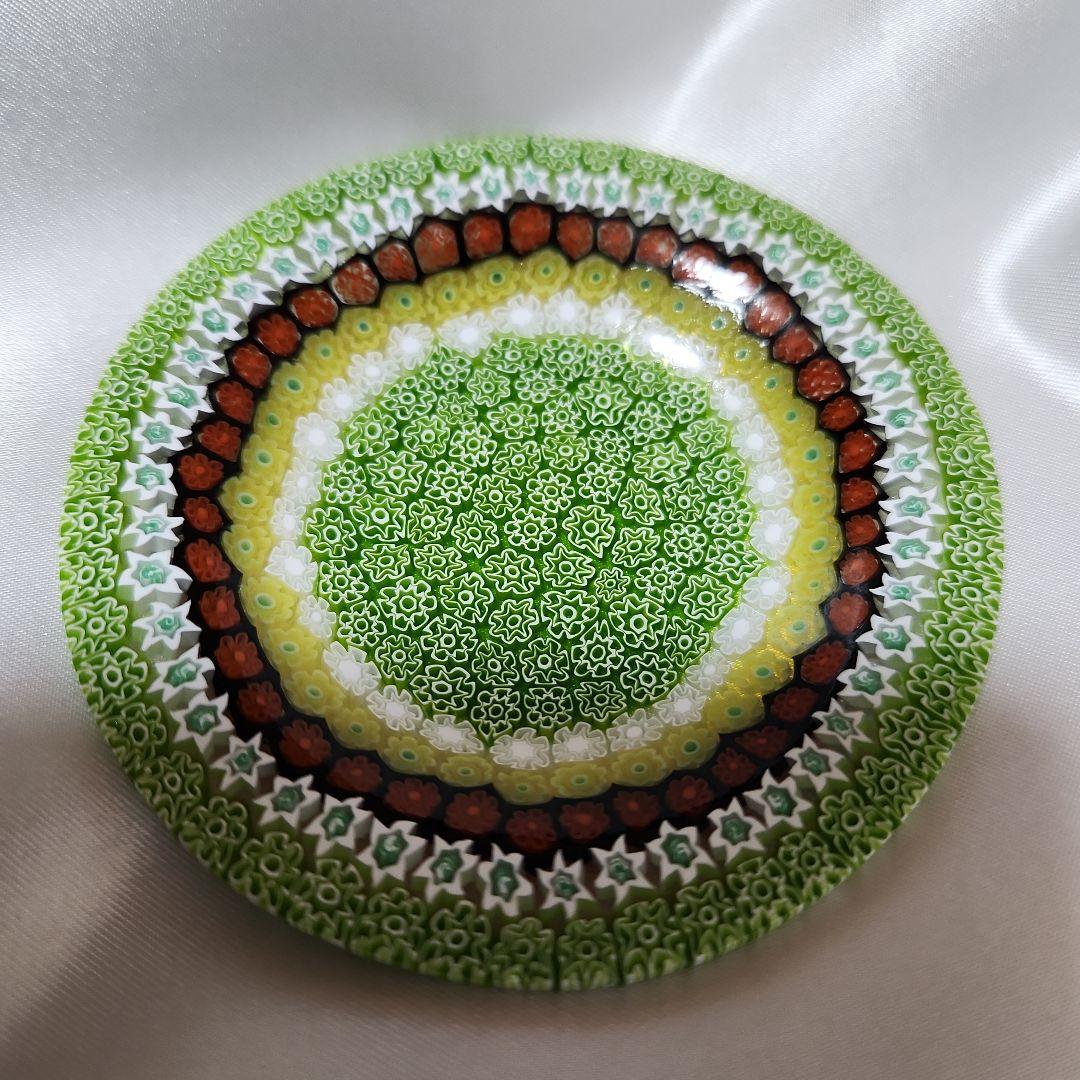 ベネチアンガラス ミルフィオリ 小皿 ムラーノグラス ヴェネチアングラス