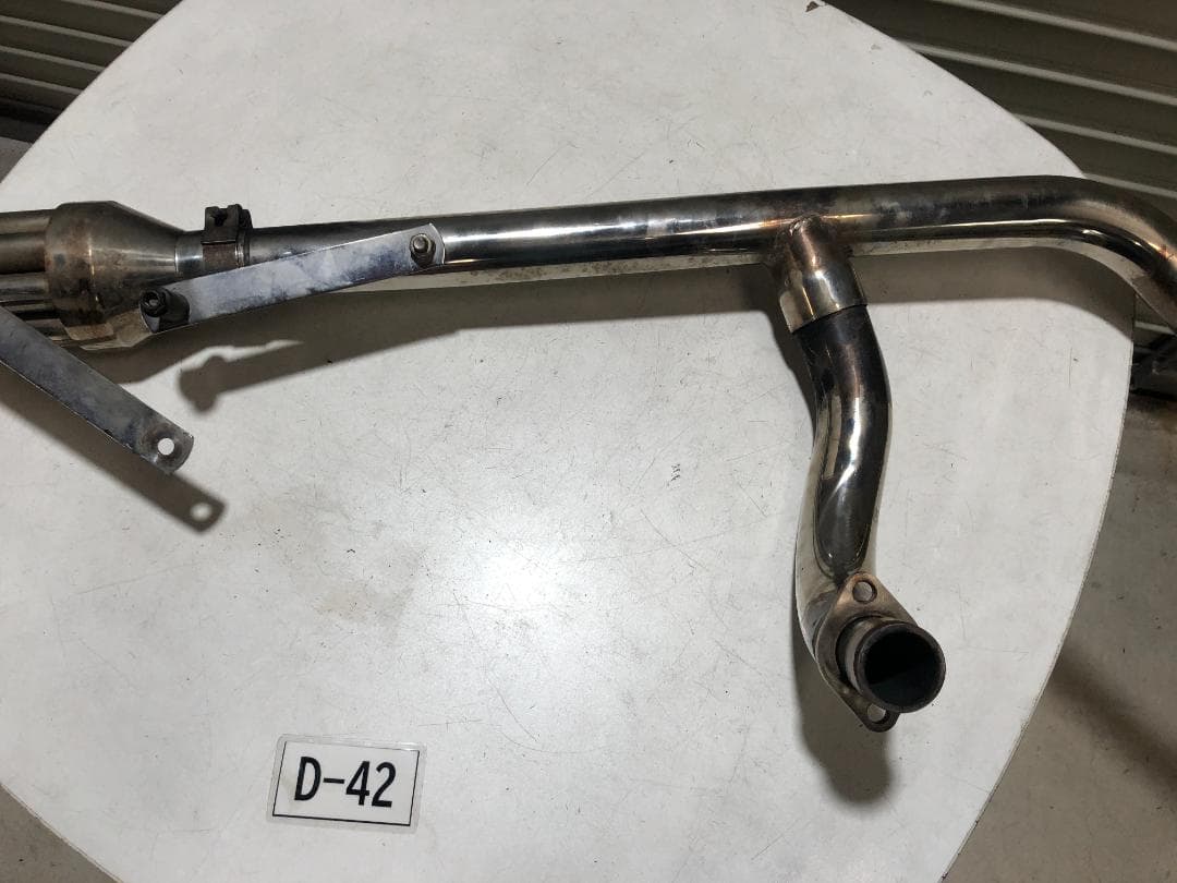 D42　ドラッグスター400キャブ　イージーライダース製2in1マフラー