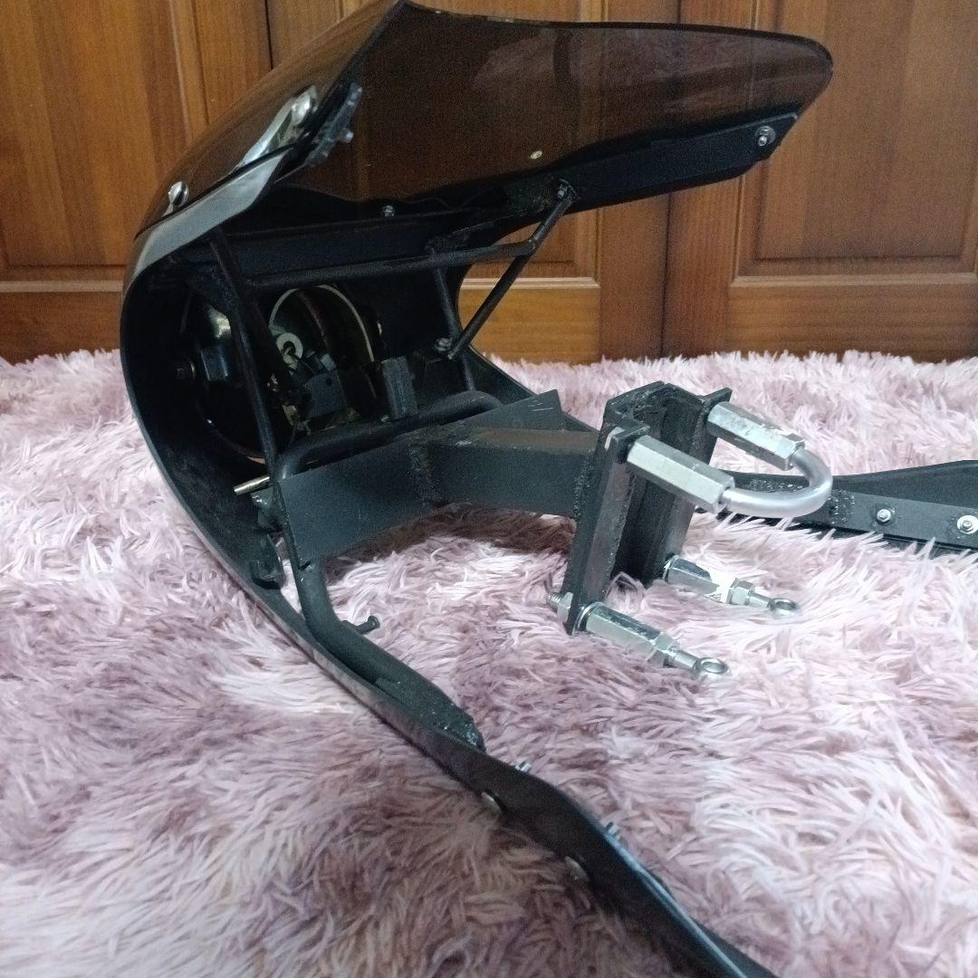 汎用　ハーフロケットカウル　ステー カフェレーサー