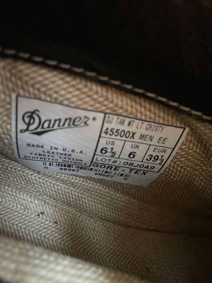 Danner ダナー　45500X GORE TEX マウンテンライト　ブーツ