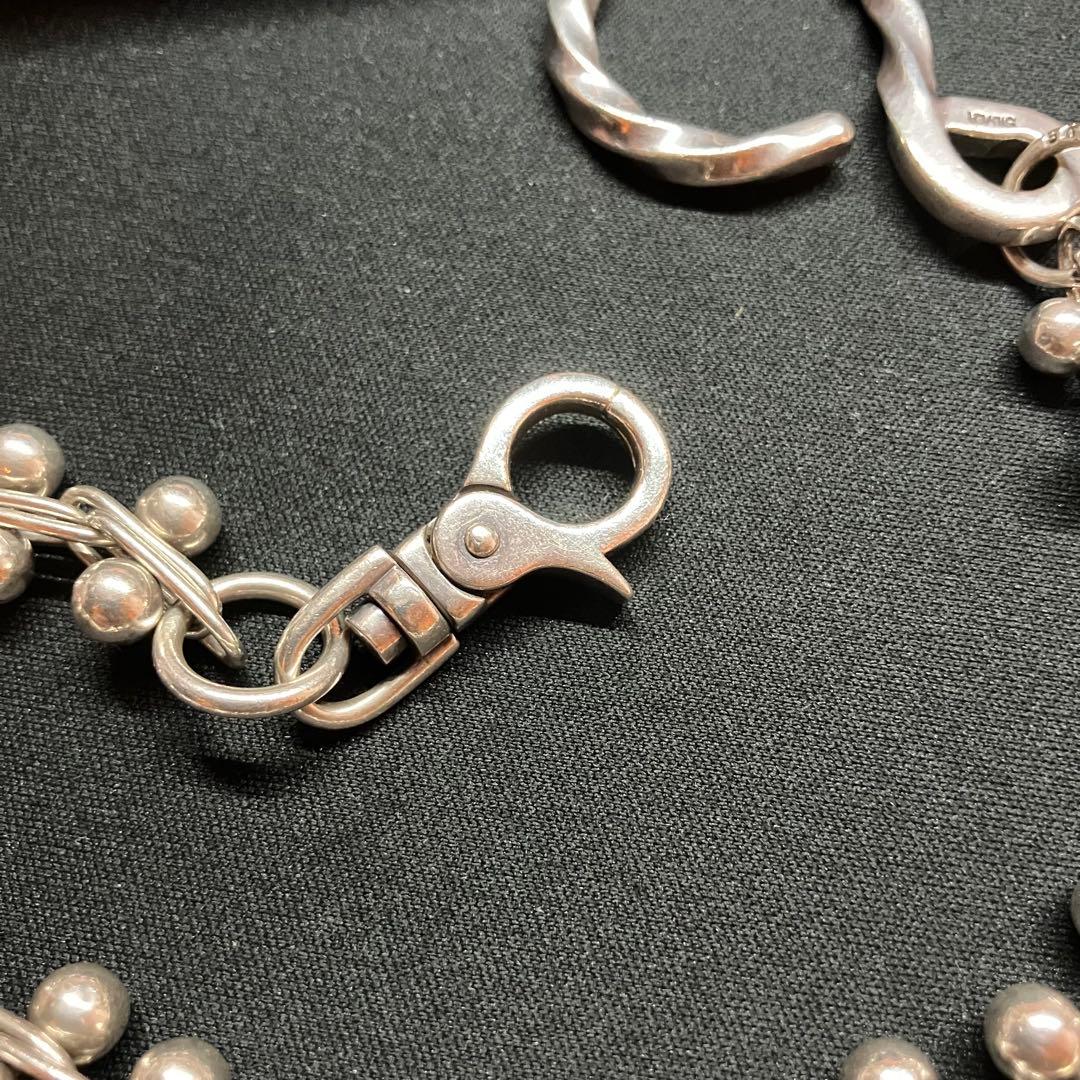 BRU NA BOINNE ショートガリトラップチェーン(silver)33cm