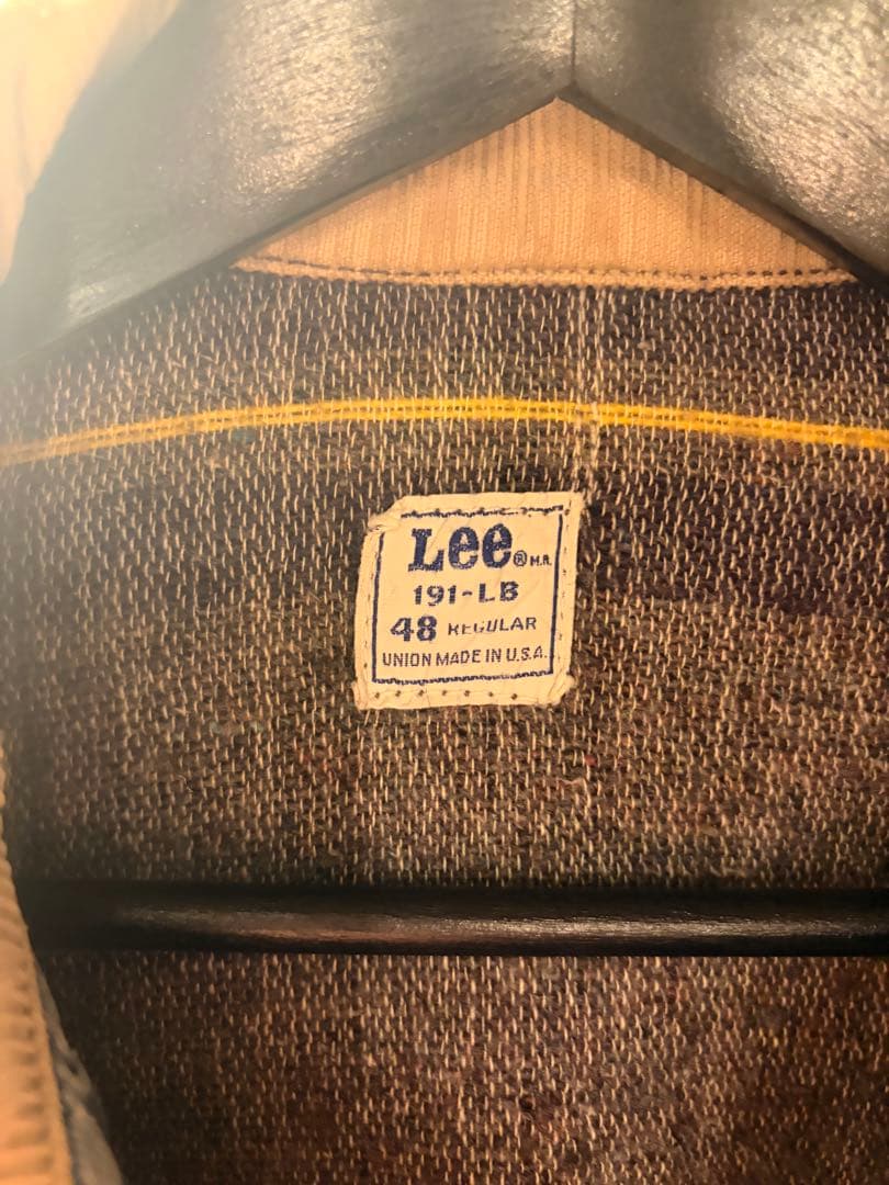Lee 191-LB デニムジャケット 48 値下げ交渉あり