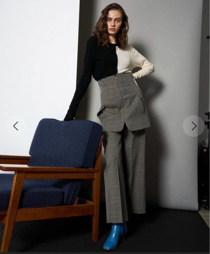 MAISON SPECIAL スリーブアウト2WAYジャケット 38 チェック