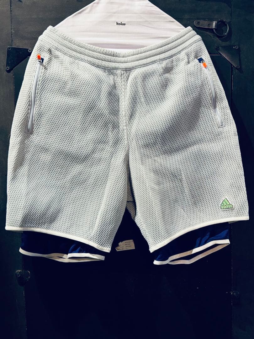 adidas by Kolor｜パーカーM｜ハーフパンツ L｜上下セットアップ