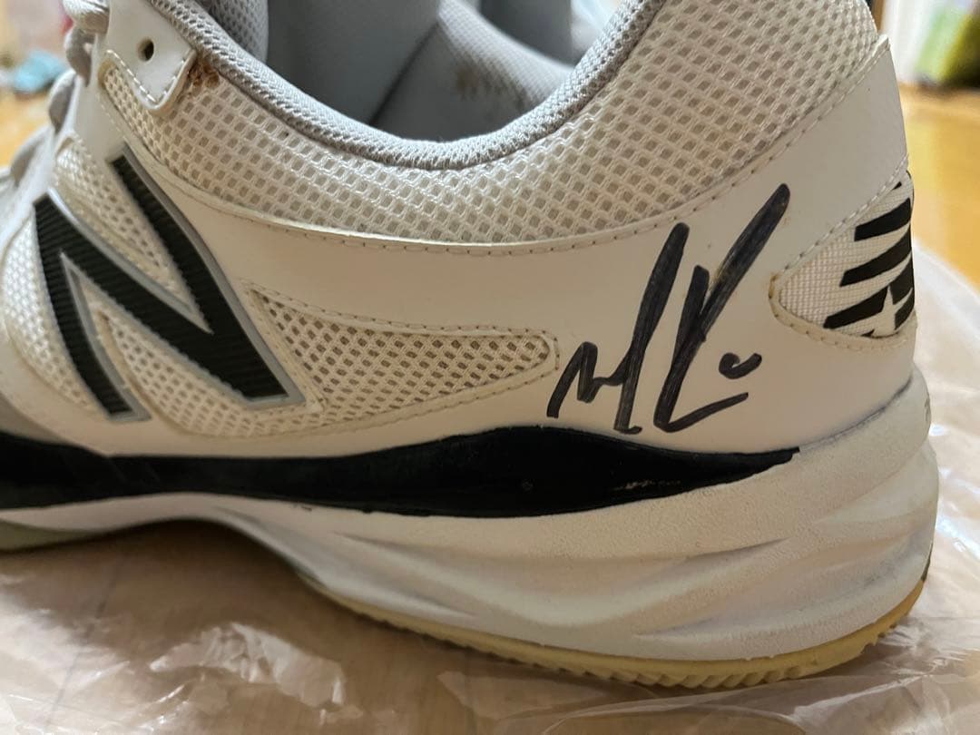 ラオニッチ　本人着用　シューズ　サイン入り