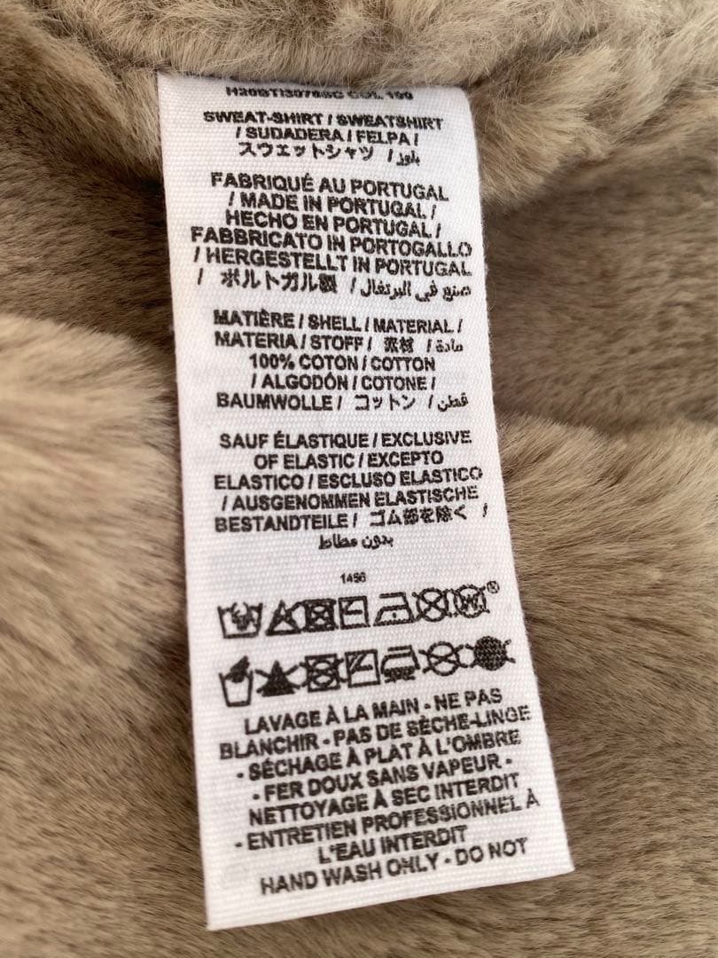 超美品 ボンポワン 襟ファージャケット 黒 6歳 120