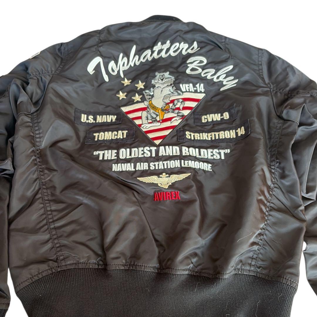 AVIREX アビレックス　MA-1 トップハッターズジャケット　リミテッド